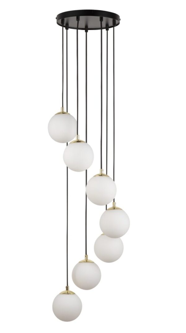 Lampa wisząca nowoczesna PIANO 7, 7 × G9 – Sigma Lighting 33660