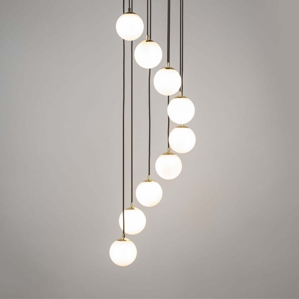 Lampa wisząca nowoczesna PIANO 9, 9 × G9 – Sigma Lighting 33661 - obrazek 2
