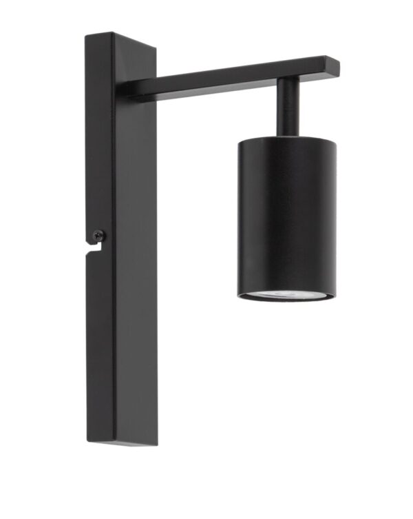 Kinkiet minimalistyczny VENDO czarny, 1 × GU10 – Sigma Lighting 33698