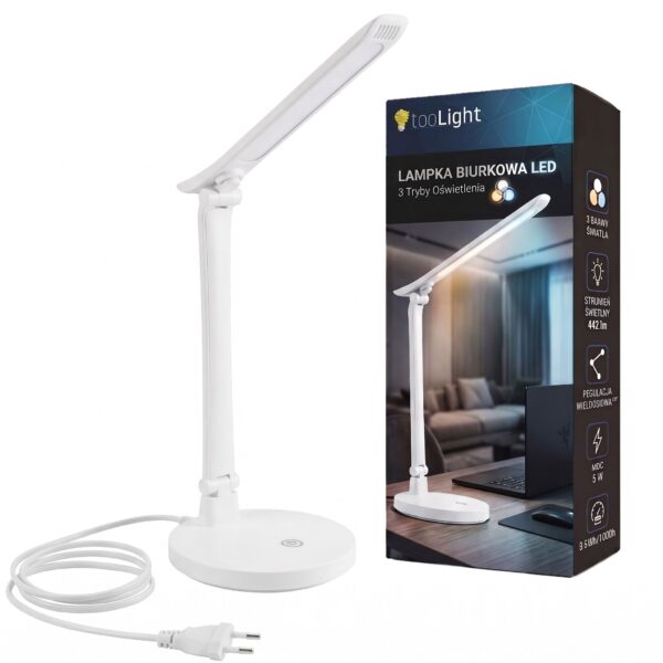 Lampka biurkowa JNH048-T Biała