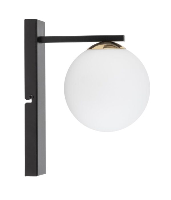 Kinkiet w stylu glamour SILIA czarny, 1 × G9 – Sigma Lighting 33700