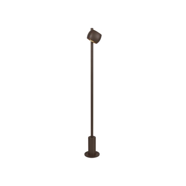 Lampa podłogowa nowoczesna Lucide CAPRI — kawowa, LED 8 W — 33813/08/96
