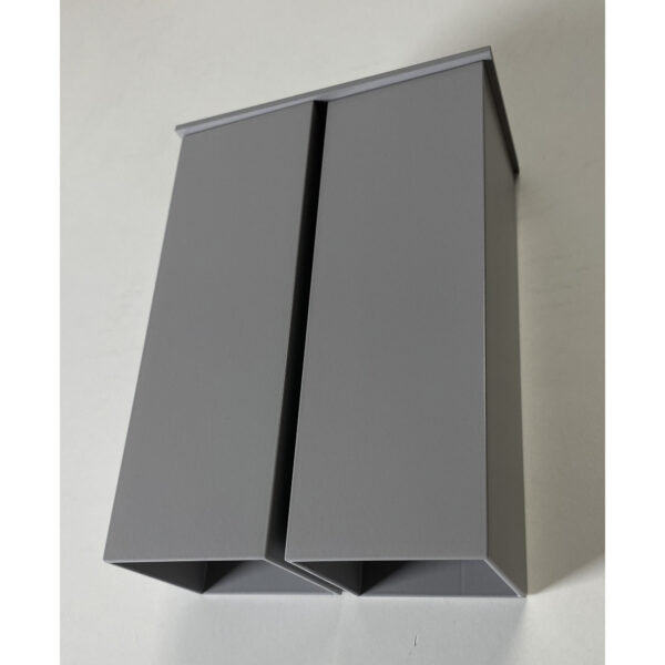 Lampa sufitowa nowoczesna Antigo TODA – szara, GU10 – 1105/GU10/SZ