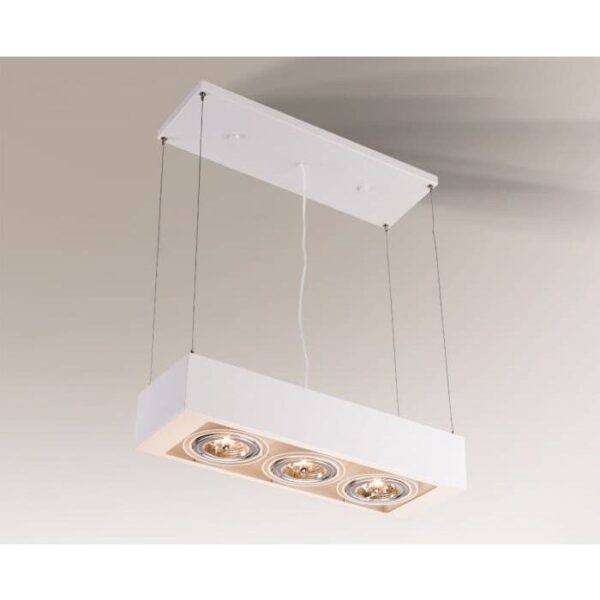 Lampa wisząca Antigo UTO – biała – 7520