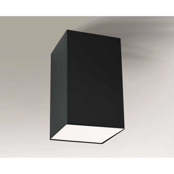 Lampa sufitowa nowoczesna Antigo ARAO – czarna, 1 × GX53 – 1179