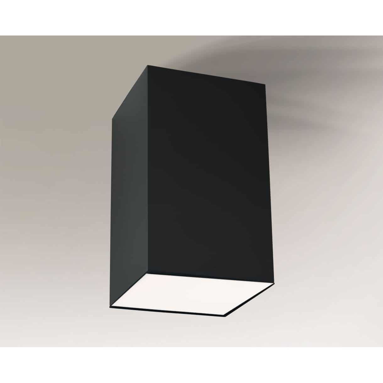 Lampa sufitowa nowoczesna Antigo ARAO – czarna, 1 × GX53 – 1179