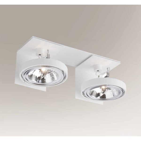 Reflektor sufitowy Antigo HAMADA B – biały – 7243