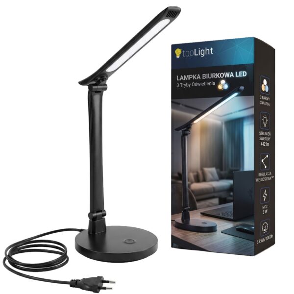 Lampka biurkowa JNH048-T Czarna
