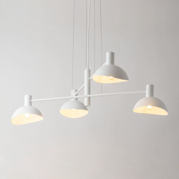 Lampa wisząca nowoczesna ARTIS 4 biały, 4 × E14 – Sigma Lighting 40530