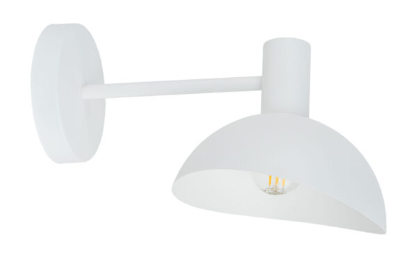 Kinkiet nowoczesny ARTIS biały, 1 × E14 – Sigma Lighting 40534