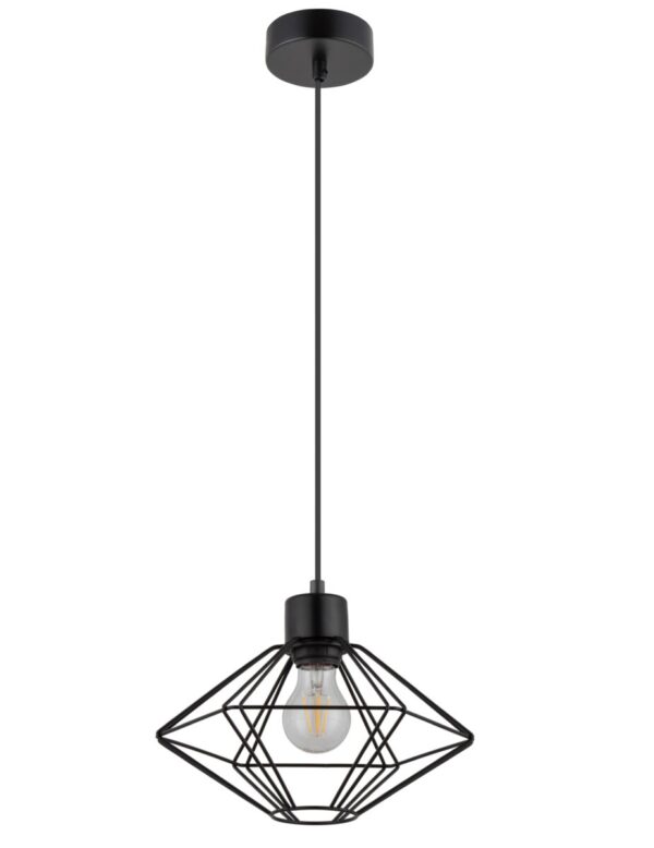 Lampa wisząca nowoczesna VARIO S czarny, 1 × E27 – Sigma Lighting 40552