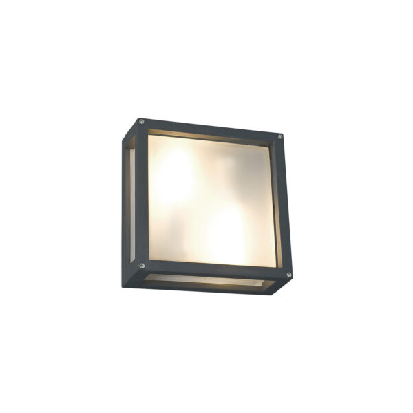 Kinkiet zewnętrzny nowoczesny INDUS 4440, grafitowo-biały, 2×E27 – Nowodvorski Lighting