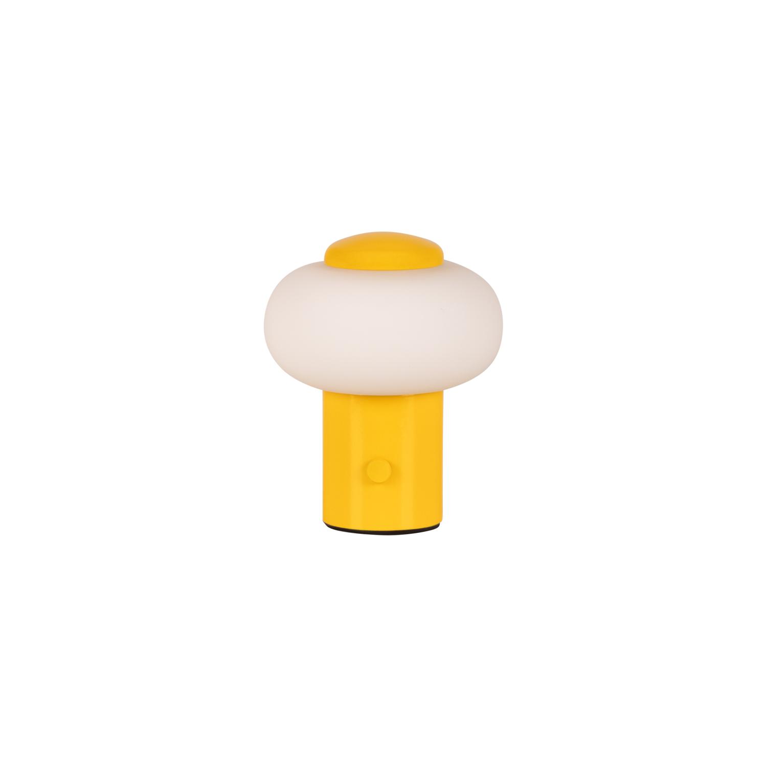 Lampa stołowa nowoczesna Lucide GUSTAV — żółta, LED 0.8 W, Ø 8 cm — 44520/01/34 - obrazek 2