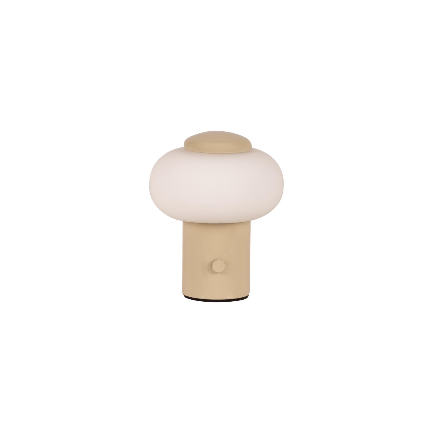 Lampa stołowa nowoczesna Lucide GUSTAV — kremowa, LED 0.8 W, Ø 8 cm — 44520/01/38 - obrazek 2