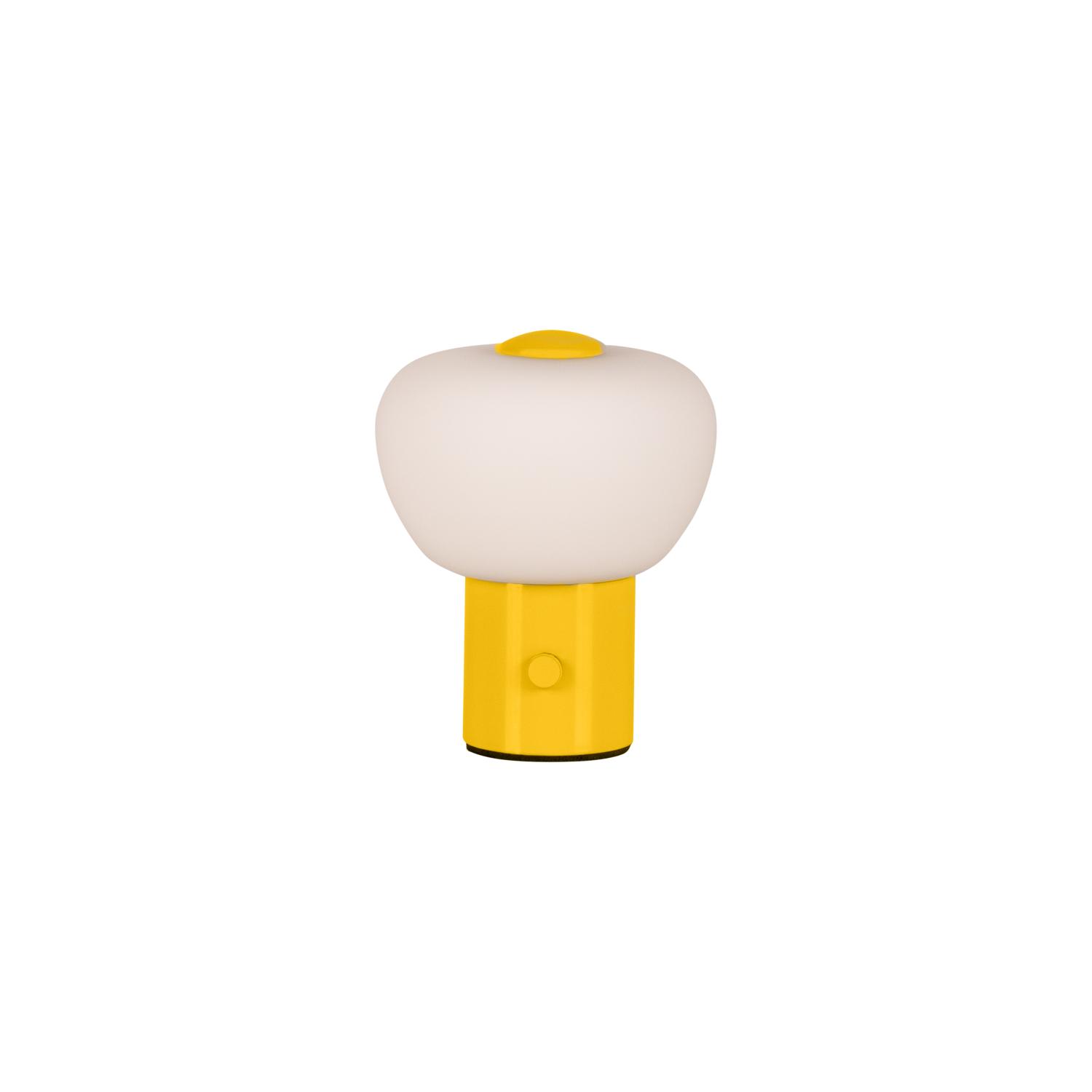 Lampa stołowa nowoczesna Lucide GUSTAV — żółta, LED 0.8 W, Ø 8 cm — 44521/01/34 - obrazek 2