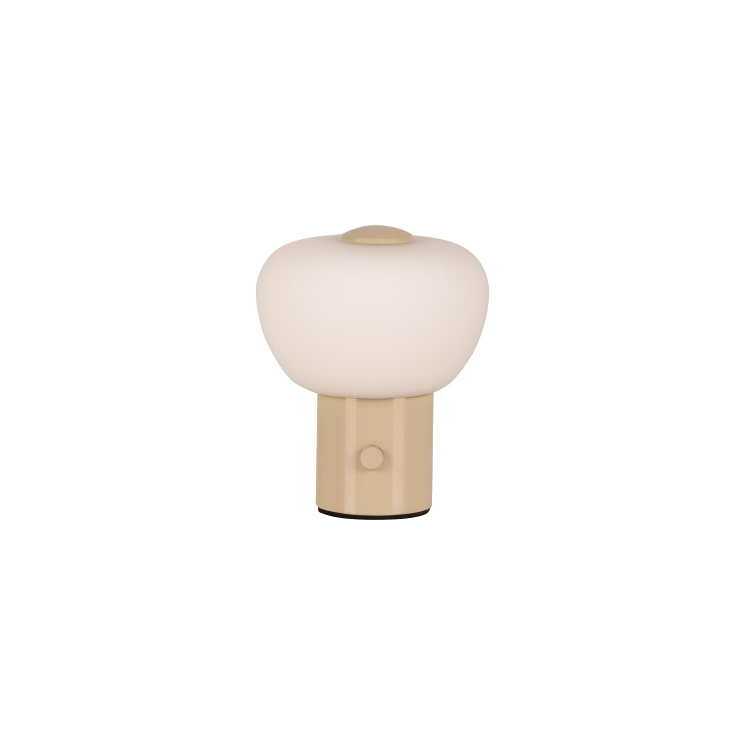Lampa stołowa nowoczesna Lucide GUSTAV — kremowa, LED 0.8 W, Ø 8 cm — 44521/01/38 - obrazek 2