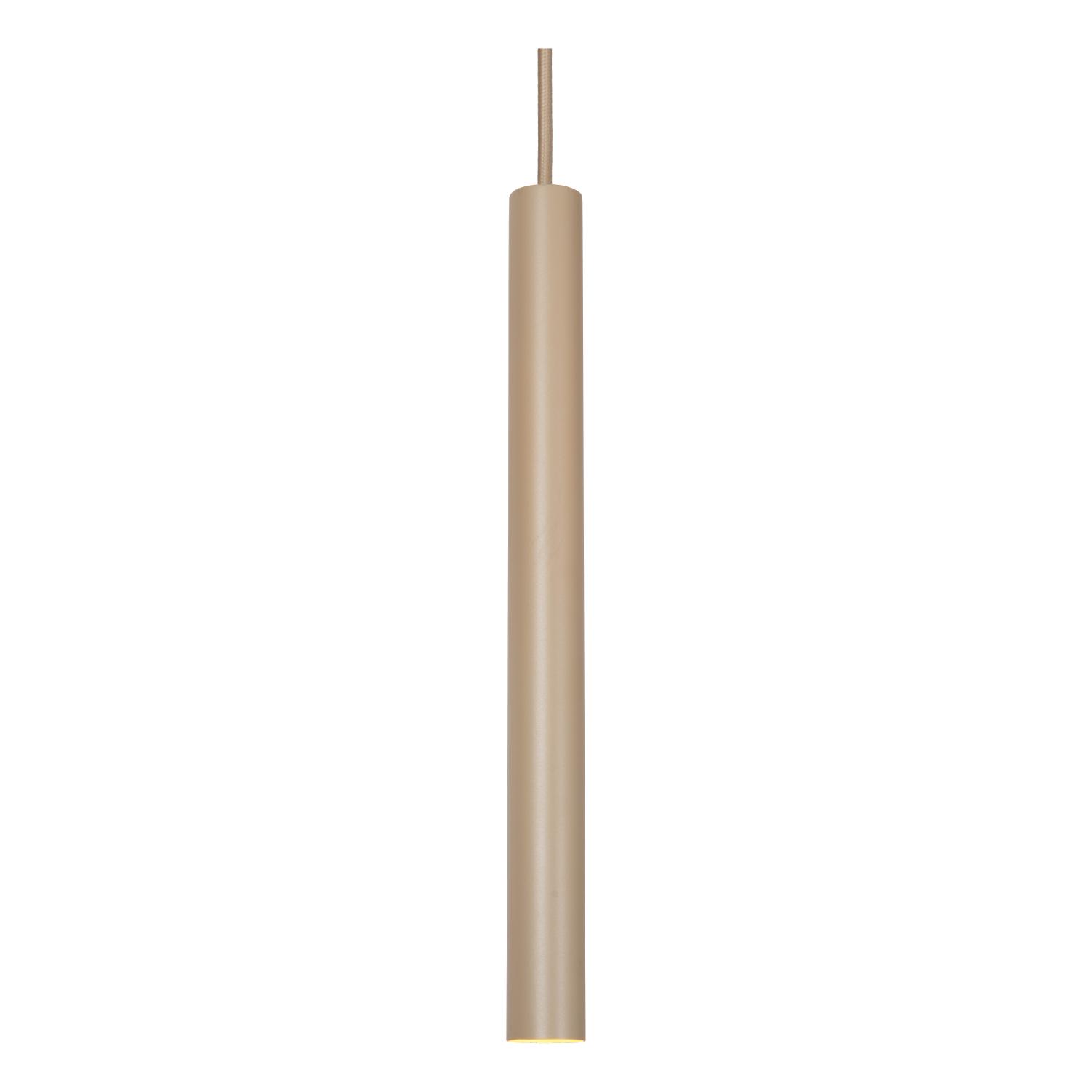 Lampa wisząca nowoczesna Lucide LAMBRES — beżowa, E27 + GU10 — 45410/09/41 - obrazek 4