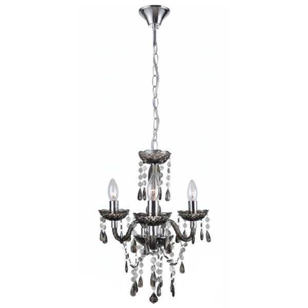 LAMPA SUFITOWA WISZĄCA EBT007-3CP GREY