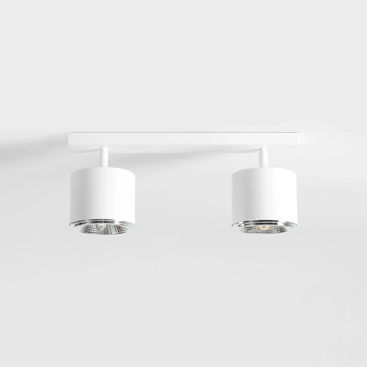 Plafon minimalistyczny Aldex BOT 2 1046PL_H biały 2×GU10 - obrazek 5
