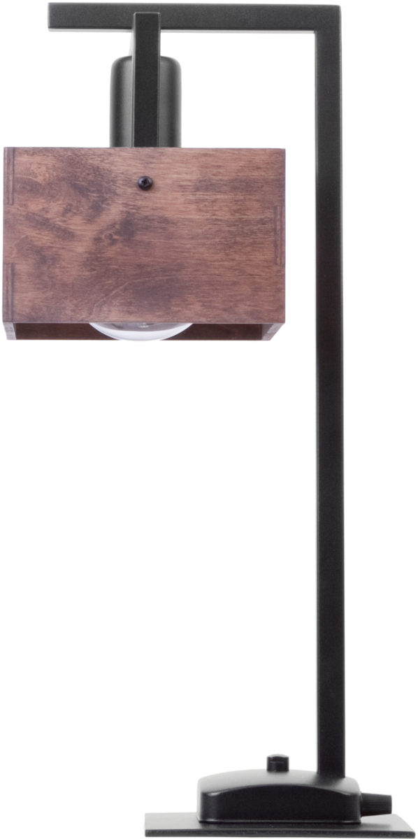 Lampa stołowa loftowa DAKOTA BRĄZ, 1 × E27 – Sigma Lighting 50160