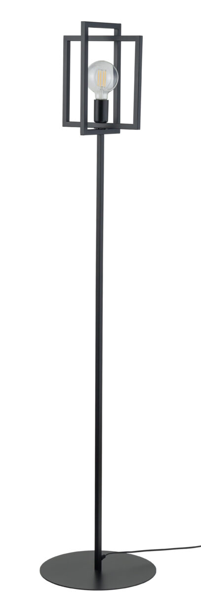 Lampa podłogowa industrialna EDEN lampa czarny, 1 × E27 – Sigma Lighting 50254