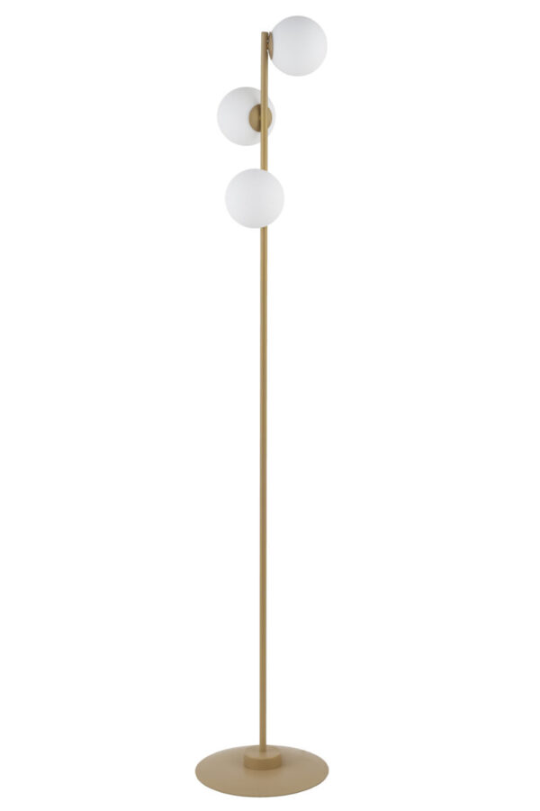 Lampa podłogowa klasyczna GAMA złoty beż, 3 × G9 – Sigma Lighting 50275