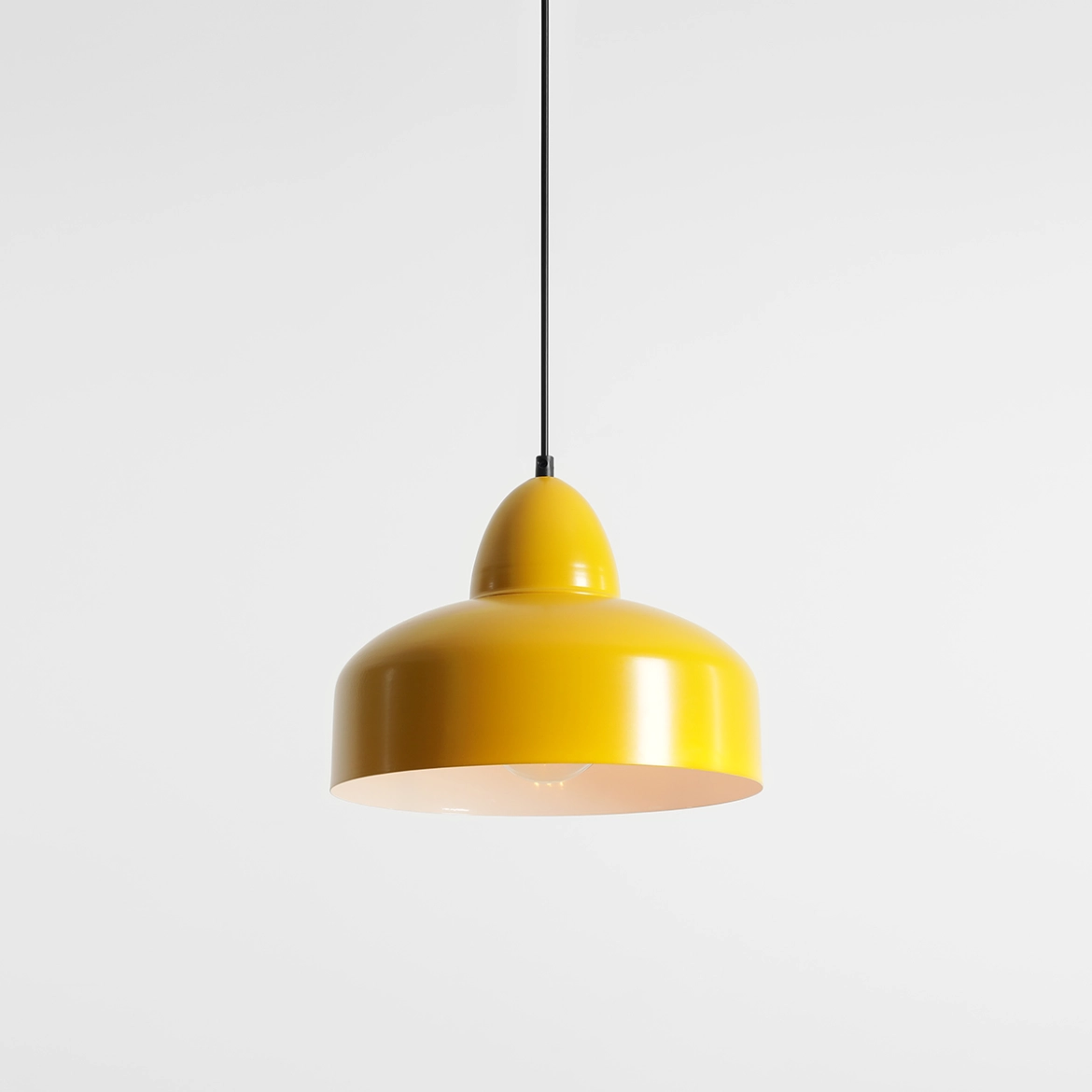 Lampa wisząca nowoczesna Aldex COMO 946G14 musztardowa 1×E27 - obrazek 2