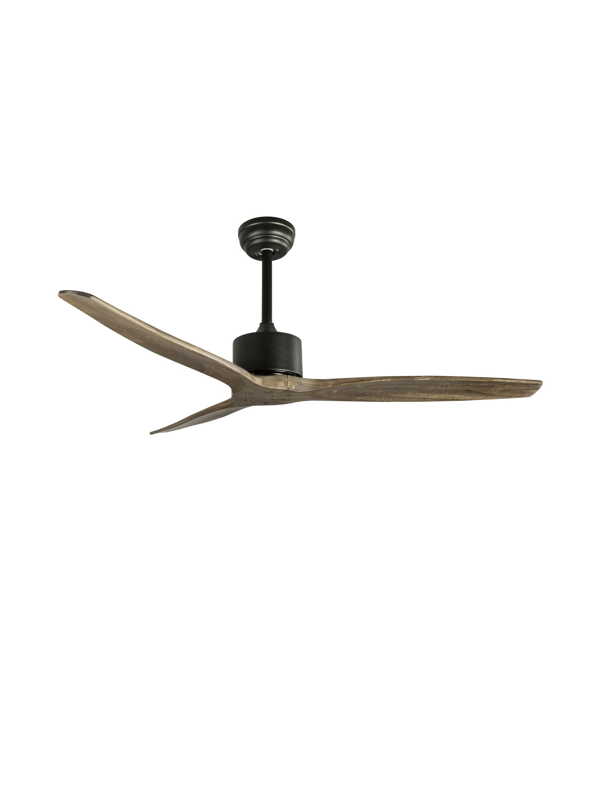 Wentylator sufitowy nowoczesny Luces Exclusivas ABRAHAM, czarno-brązowy, Ø 132 cm – LE43740 - obrazek 2