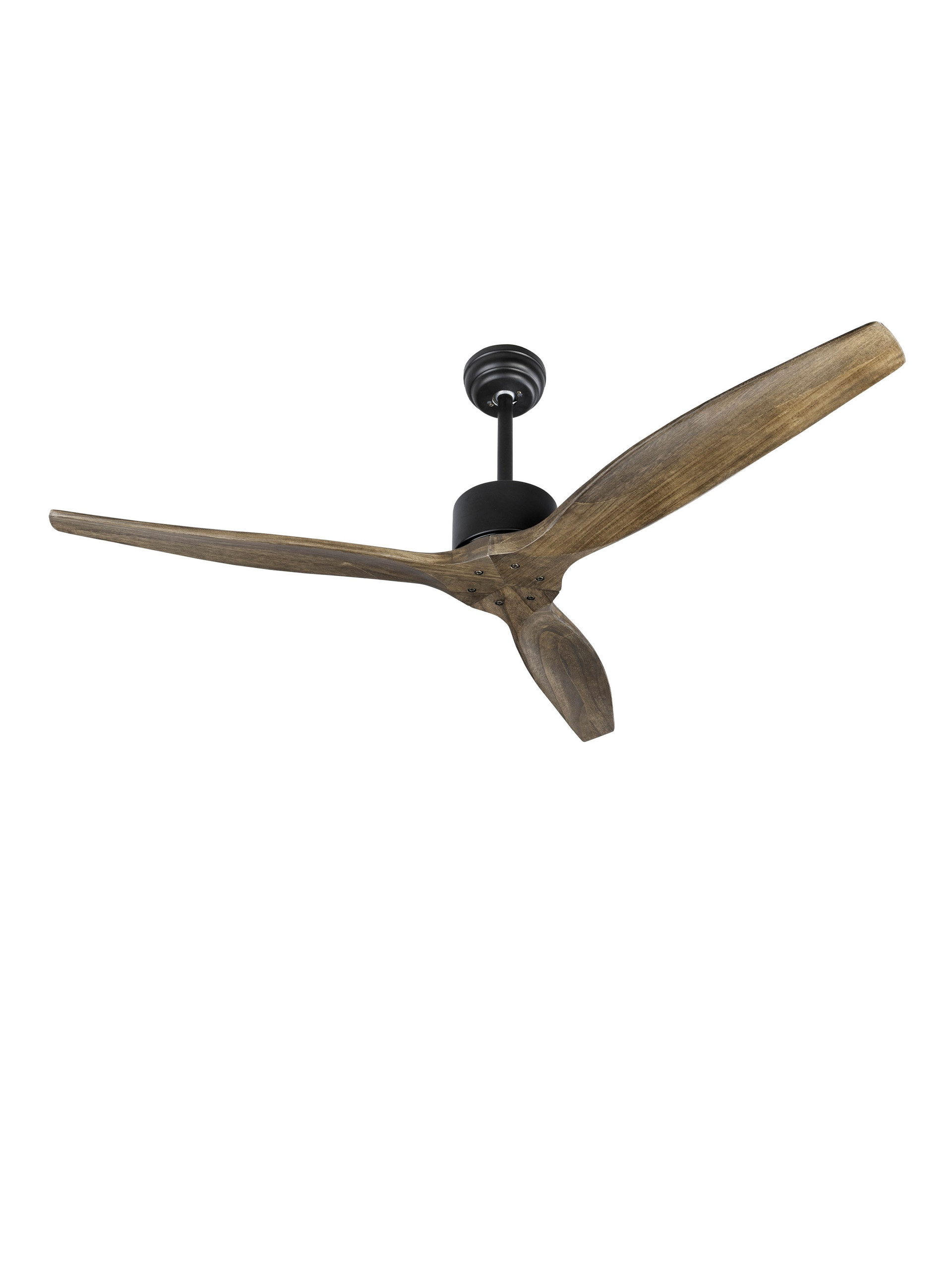 Wentylator sufitowy nowoczesny Luces Exclusivas ABRAHAM, czarno-brązowy, Ø 132 cm – LE43740 - obrazek 3