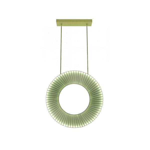 Lampa wisząca nowoczesna Antigo NEXO Z1 – zielona, LED 49 W, 4000 K, 50 cm – 5226- ZIELONY