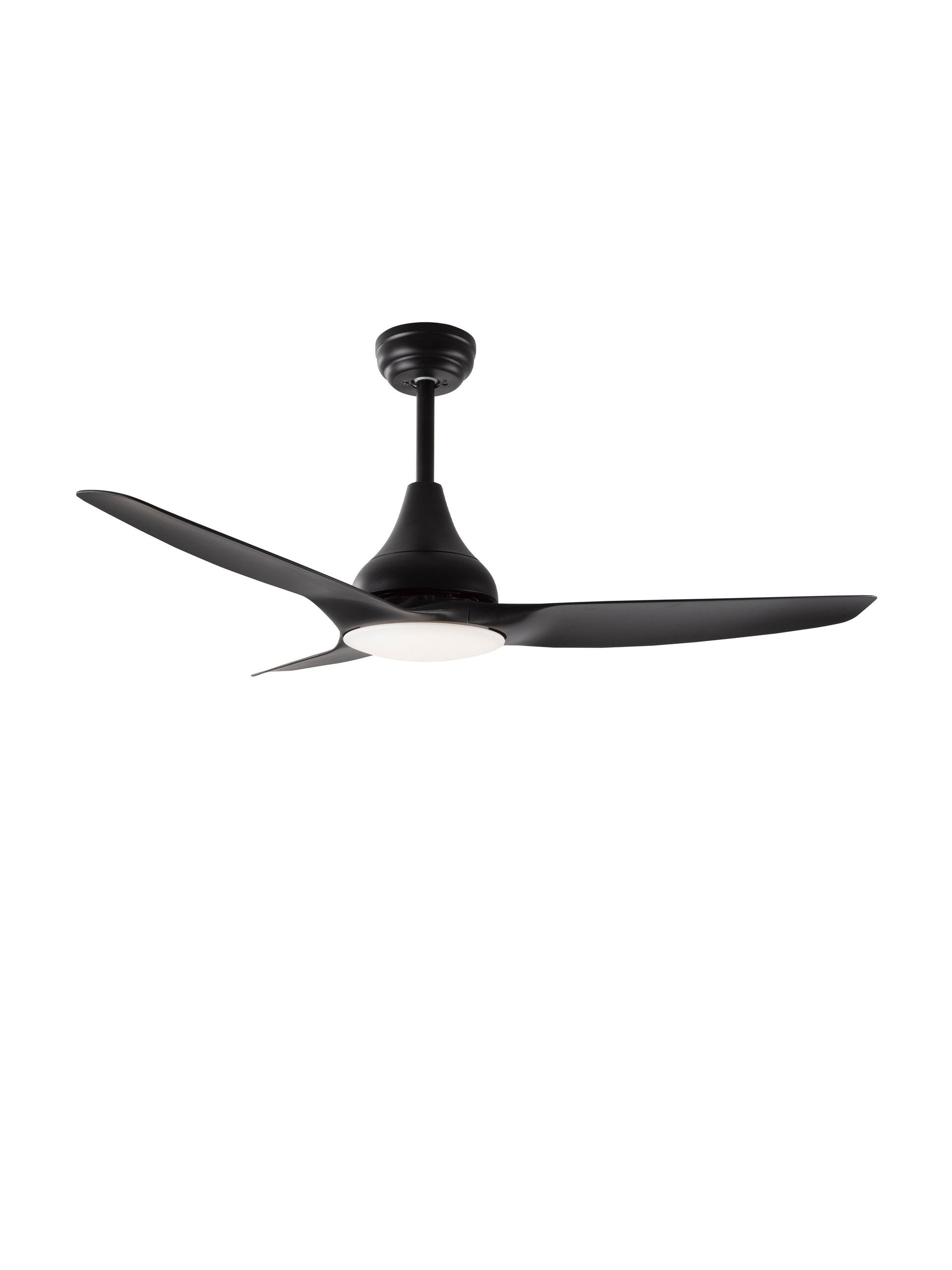 Wentylator sufitowy z oświetleniem nowoczesny Luces Exclusivas SAGUNTO, czarny, LED 18 W 3000 K, Ø 122 cm – LE42550 - obrazek 2