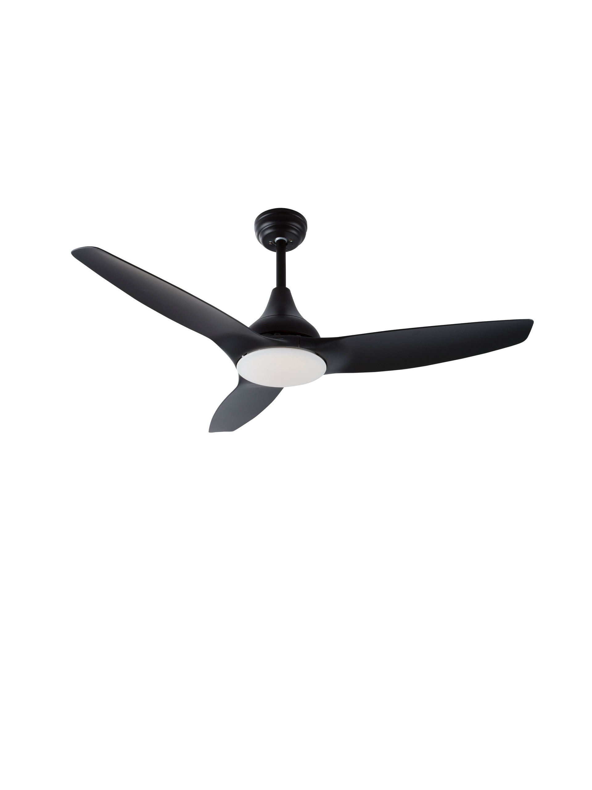Wentylator sufitowy z oświetleniem nowoczesny Luces Exclusivas SAGUNTO, czarny, LED 18 W 3000 K, Ø 122 cm – LE42550 - obrazek 3
