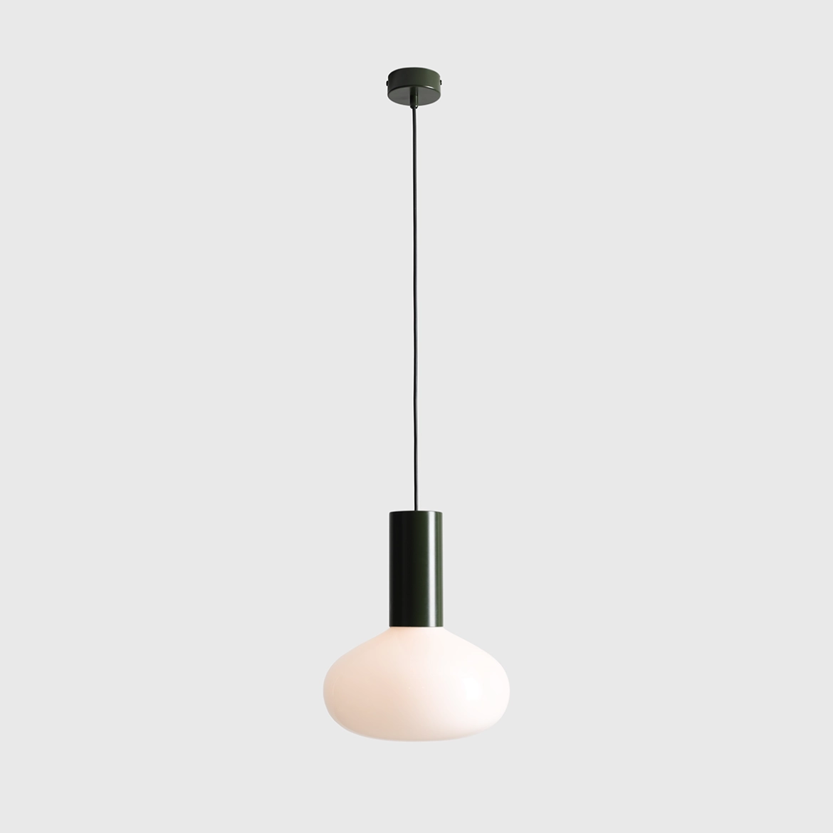 Lampa wisząca nowoczesna Aldex FLO M 7000G26_M zielona 1×E14 - obrazek 3