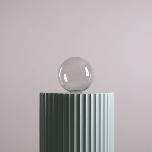 Klosz Aldex Ø14 cm dymiony KLOSZ 14 D