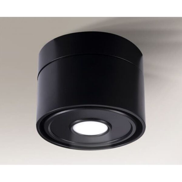 Lampa sufitowa nowoczesna Antigo HIMI IL – czarna, LED – 1233