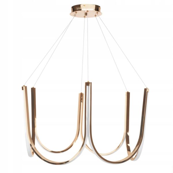 LAMPA WISZĄCA LED APP1749-CP Złota