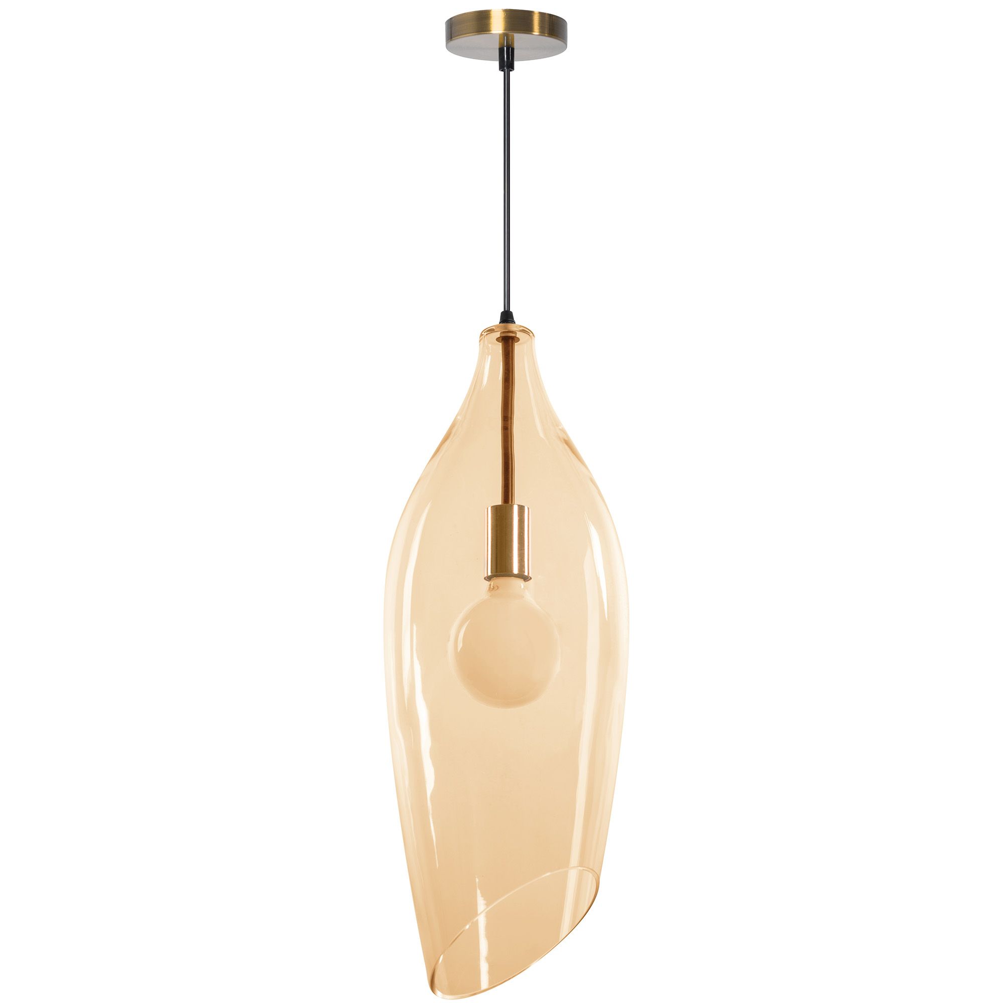 Lampa Sufitowa Szklana Modern APP892-1CP
