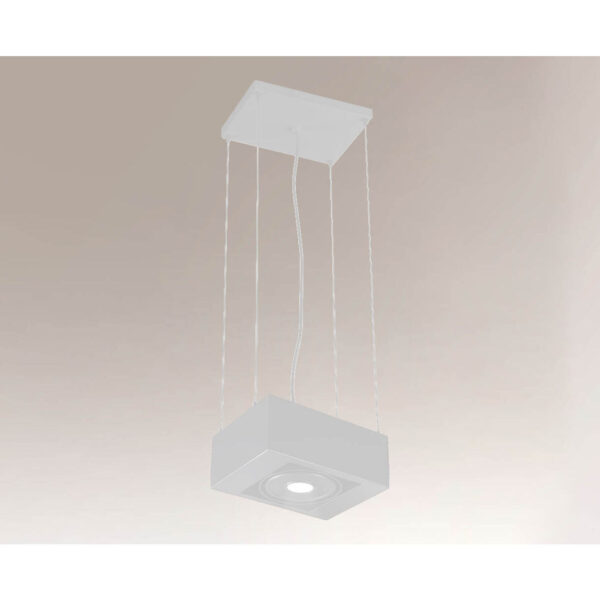 Lampa wisząca Antigo UTO IL – biała, LED, 3000 K – 7671