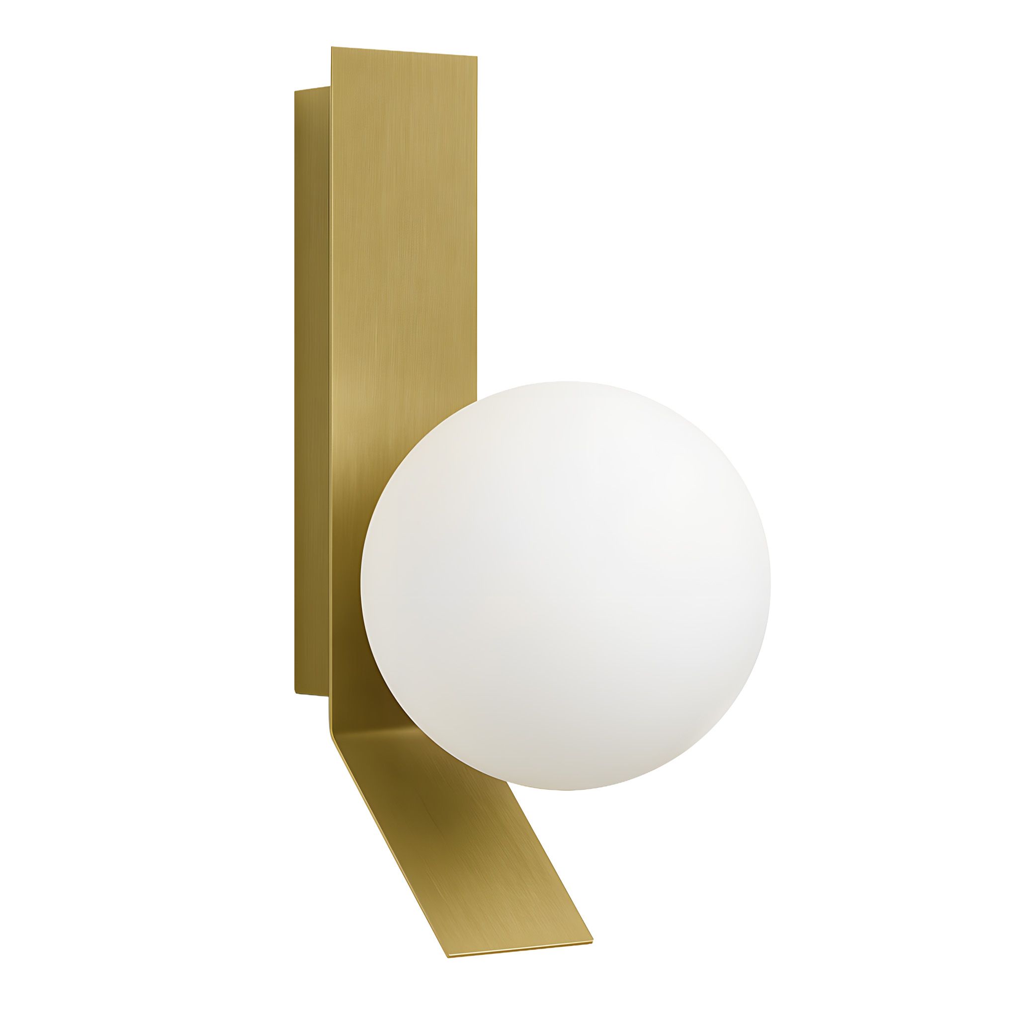 Kinkiet ścienny APP1759-1W Brush Gold/White