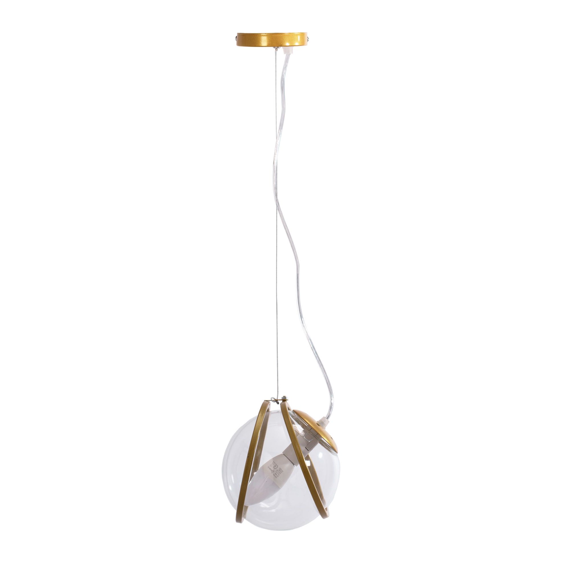 Lampa wisząca APP1089-1CP Złota