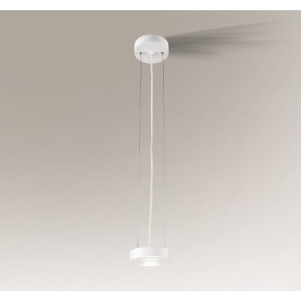Lampa wisząca Antigo ENA IL – biała, LED, 3000 K – 5619/LED/BI