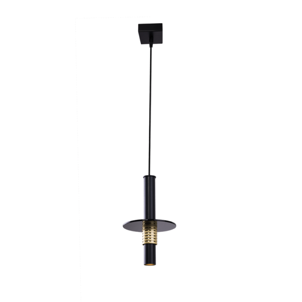 Lampa wisząca Antigo ALVITO – czarna, 1 × GU10 – 8146