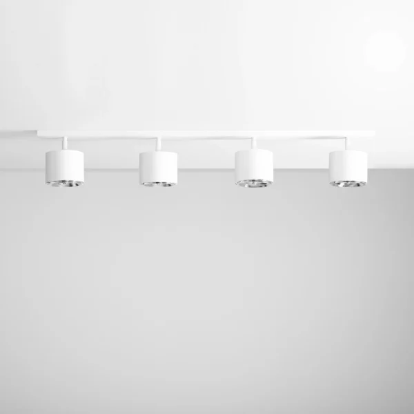 Plafon minimalistyczny Aldex BOT 4 1046PL_L biały 4×GU10