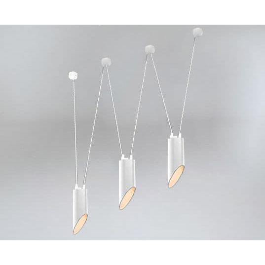 Lampa wisząca nowoczesna Antigo VIWIN mini – biała, GU10 – 9617
