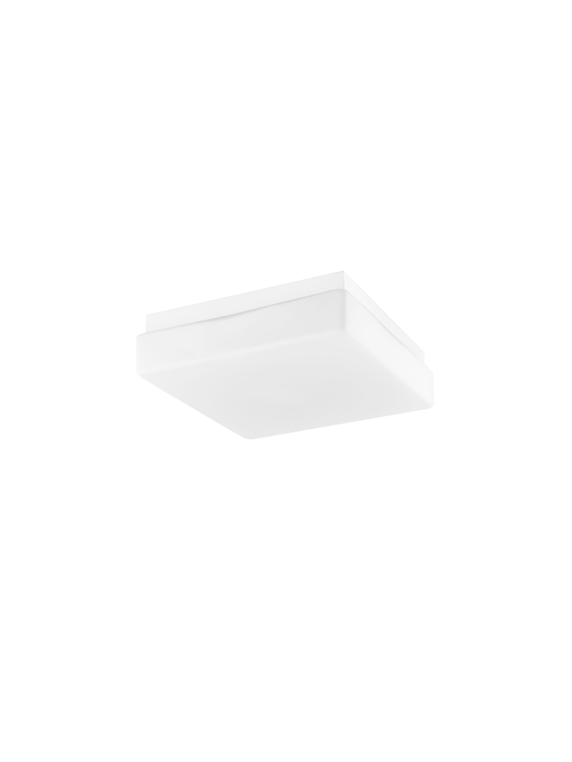 Plafon łazienkowy minimalistyczny Luces Exclusivas LORENZO, biały, 1 × E27, szer. 25 cm – LE42448 - obrazek 2