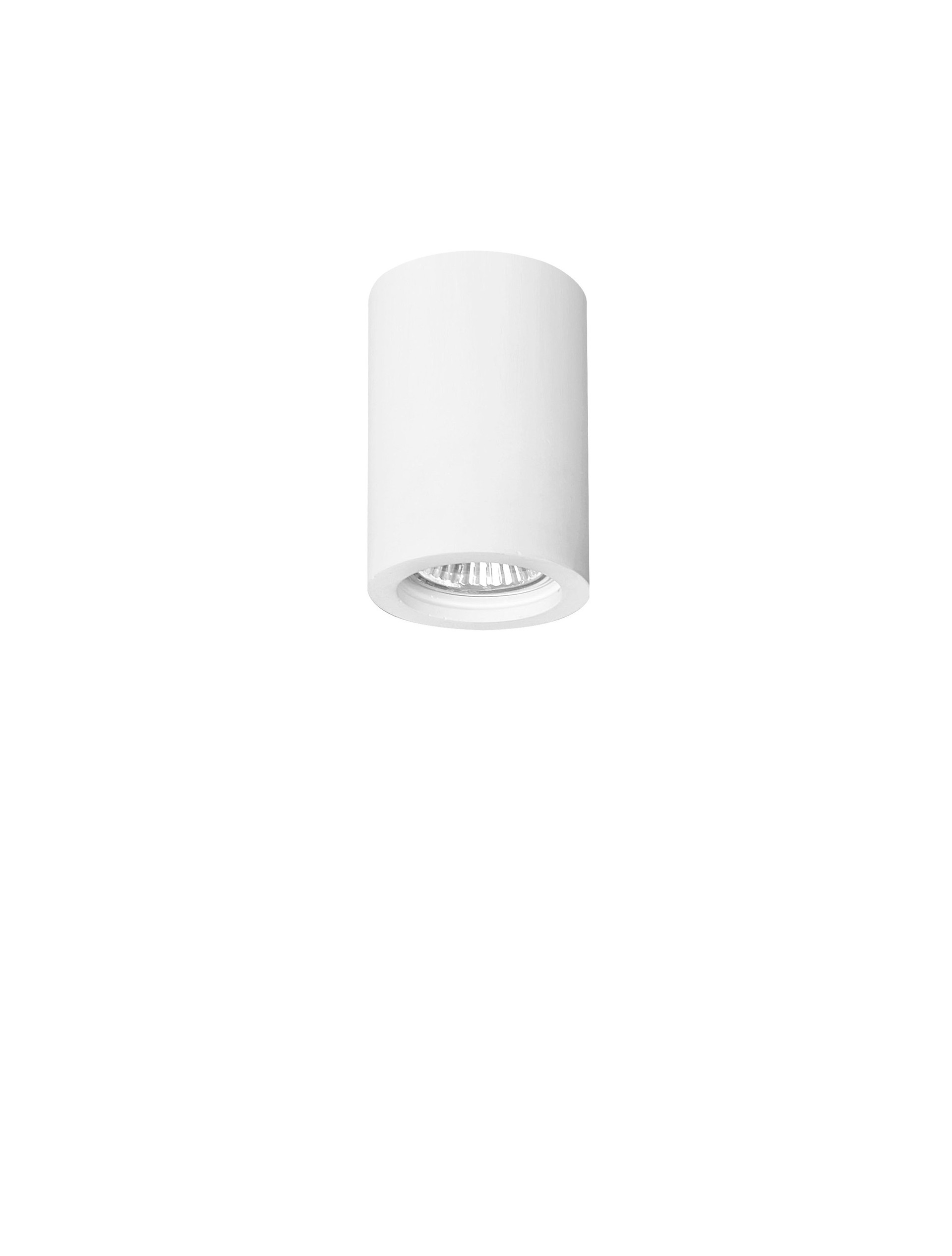 Reflektor sufitowy minimalistyczny Luces Exclusivas ELDORADO, biały, 1 × GU10, Ø 7 cm – LE61506 - obrazek 2