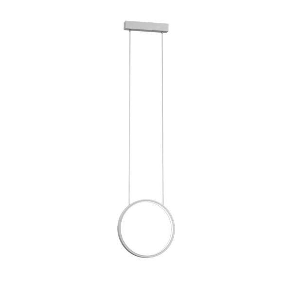 Lampa wisząca nowoczesna Antigo AGARO – biała, 4000 K, 30 cm – 5309