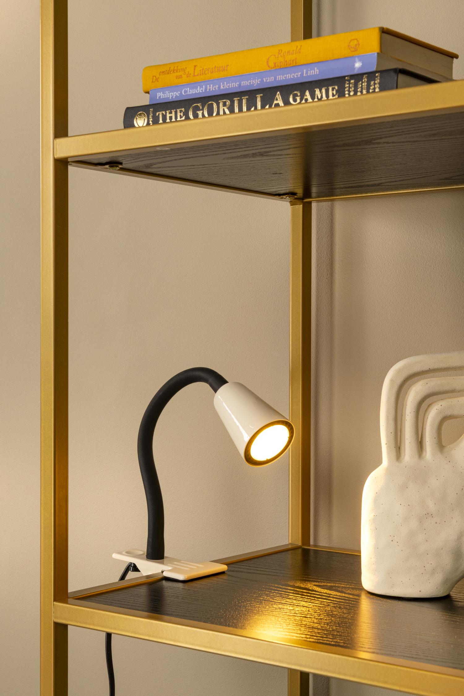 Lampa zaciskowa nowoczesna Lucide JASPER — kremowa, GU10 — 65206/11/38 - obrazek 4