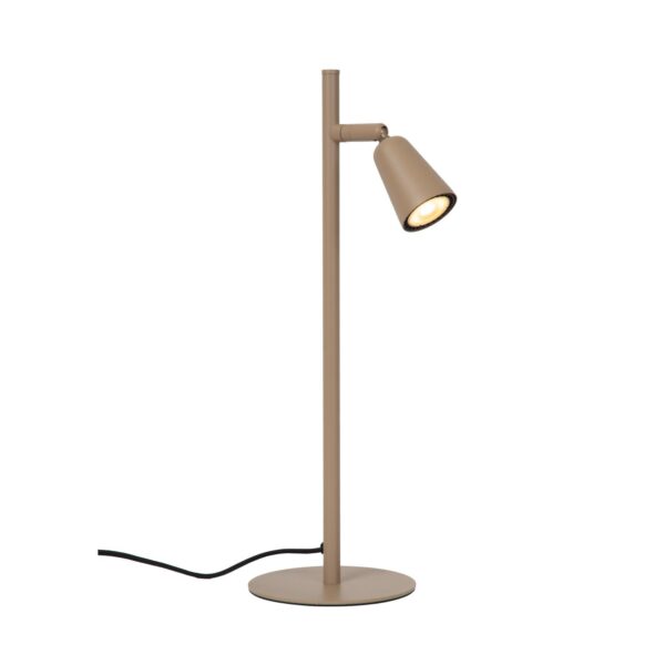 Lampa stołowa nowoczesna Lucide TIANA — taupe, GU10 — 65501/01/41