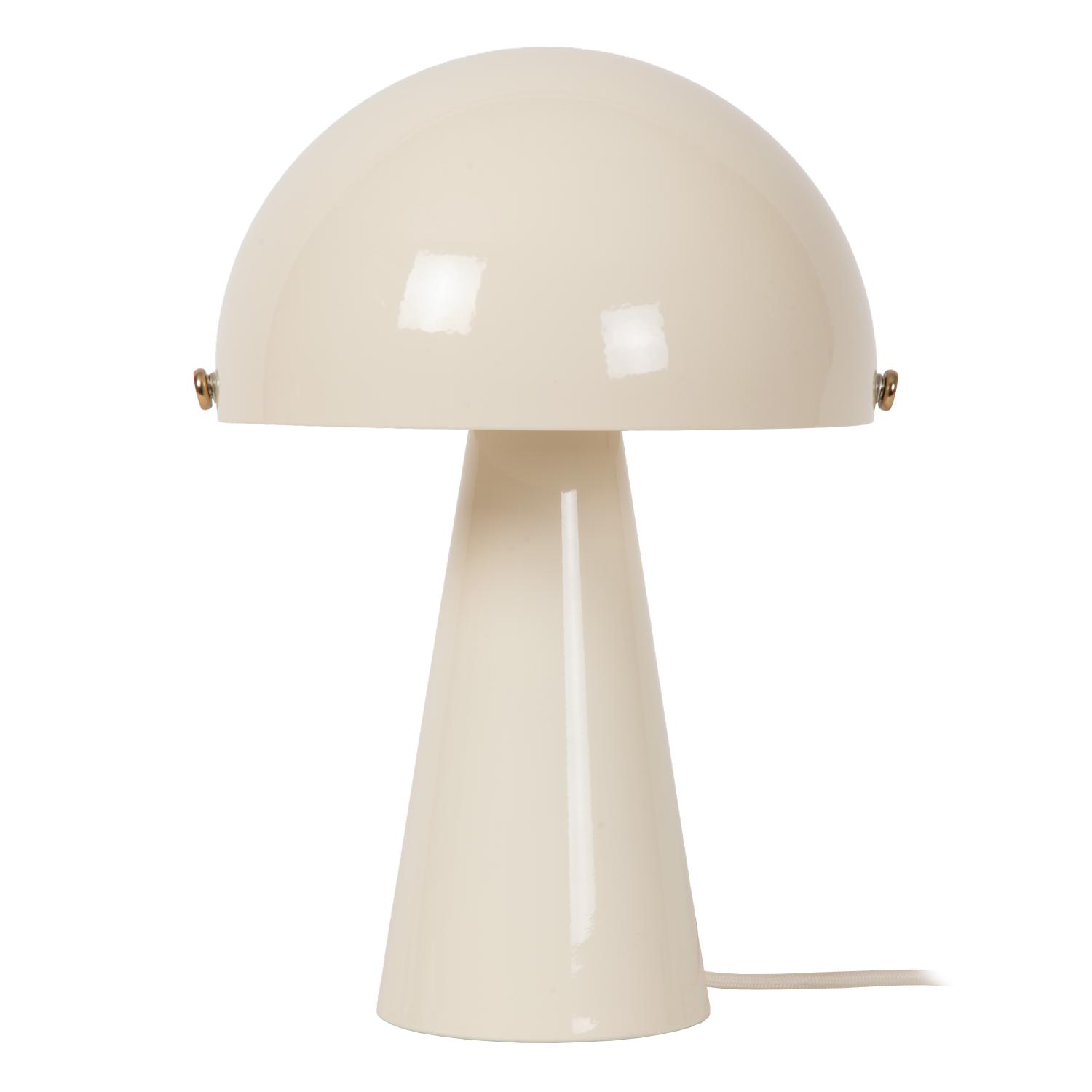 Lampa stołowa rustykalna Lucide BARONE — kremowa, E27, Ø 23 cm — 65502/33/38 - obrazek 2